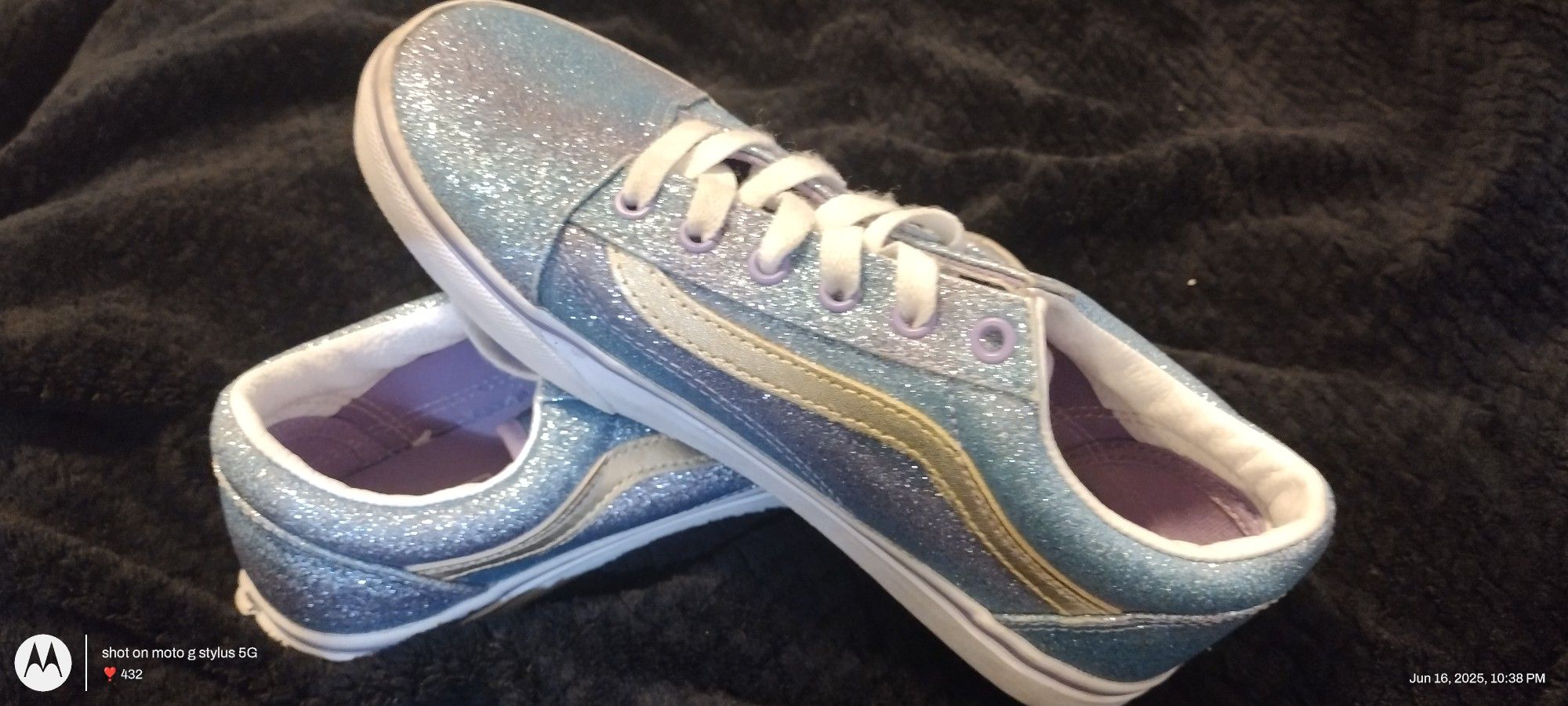 Ombre Glitter Vans
