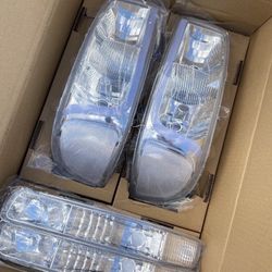 GMC Sierra Headlights 