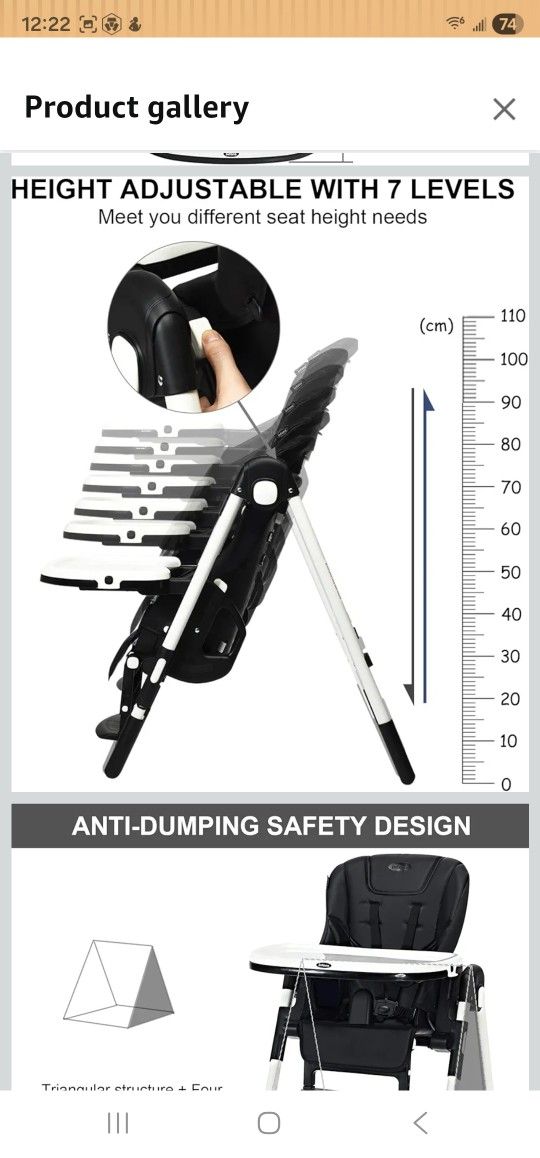 High Chair For Babies & Toddlers