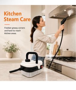 🔥Brand new 🔥 Portable Steamer for Cleaning with 18pcs Accessories,Steam Cleaner for Home Car Detailing,10s Heat-Up 3.5Bar,6-Level Adjustable,Storag