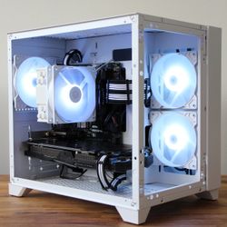 White Gaming Pc