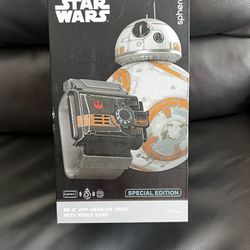 Star Wars BB-8 Driod Controlled By Hand With Watch Band 