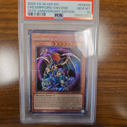 Chaos Emperor Dragon 25th Anniversary PSA 10