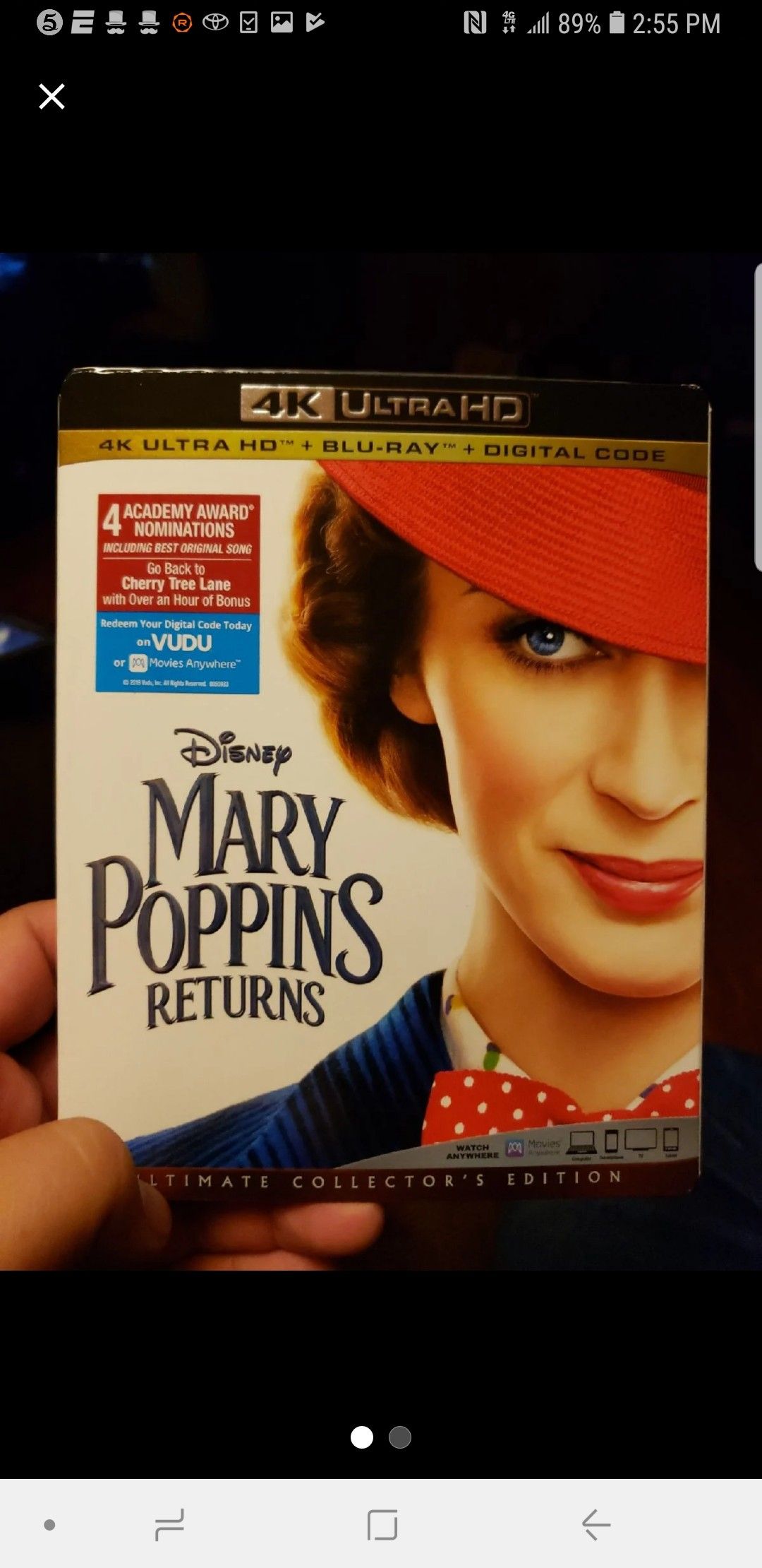 Mary Poppins returns 4k blu ray combo brand new sealed with slip cover. Check out my other listings i bundle
