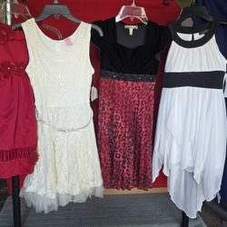 Girls Party Dresses Sizes 3, 7 & 10