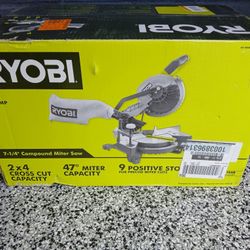 MITER SAW 7"1/4 RYOBI 