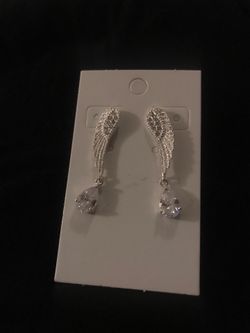 Aretes de ala en Plata