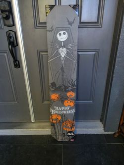 "Happy Halloween"light-up hanging wooden sign New