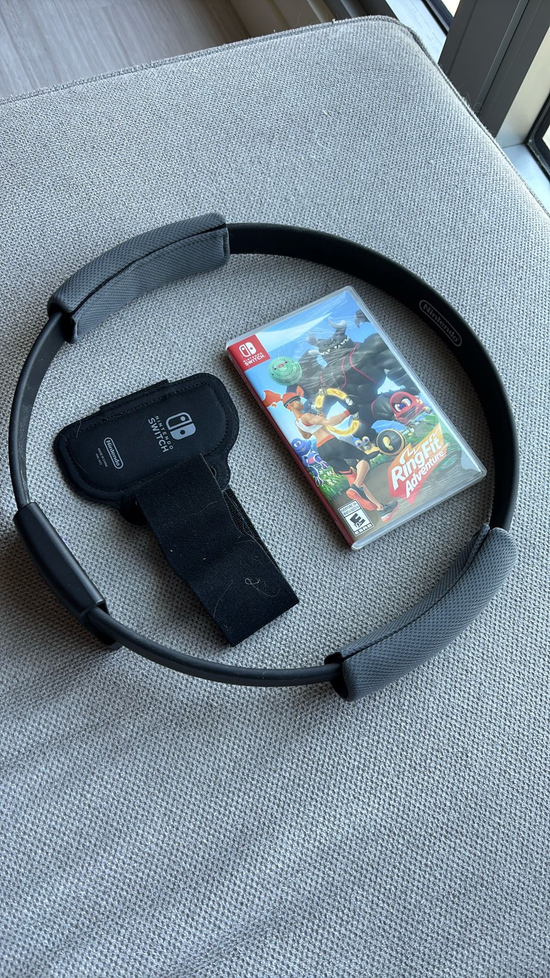 Nintendo Switch 1 Ring Fit Adventure With Accessories