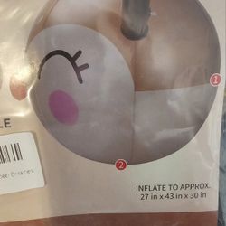 Reindeer Ornames With Lights Ballon
