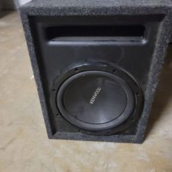 Kenwood 12 Inch Subwoofer In Ported Box. $225. Pickup In Oakdale 