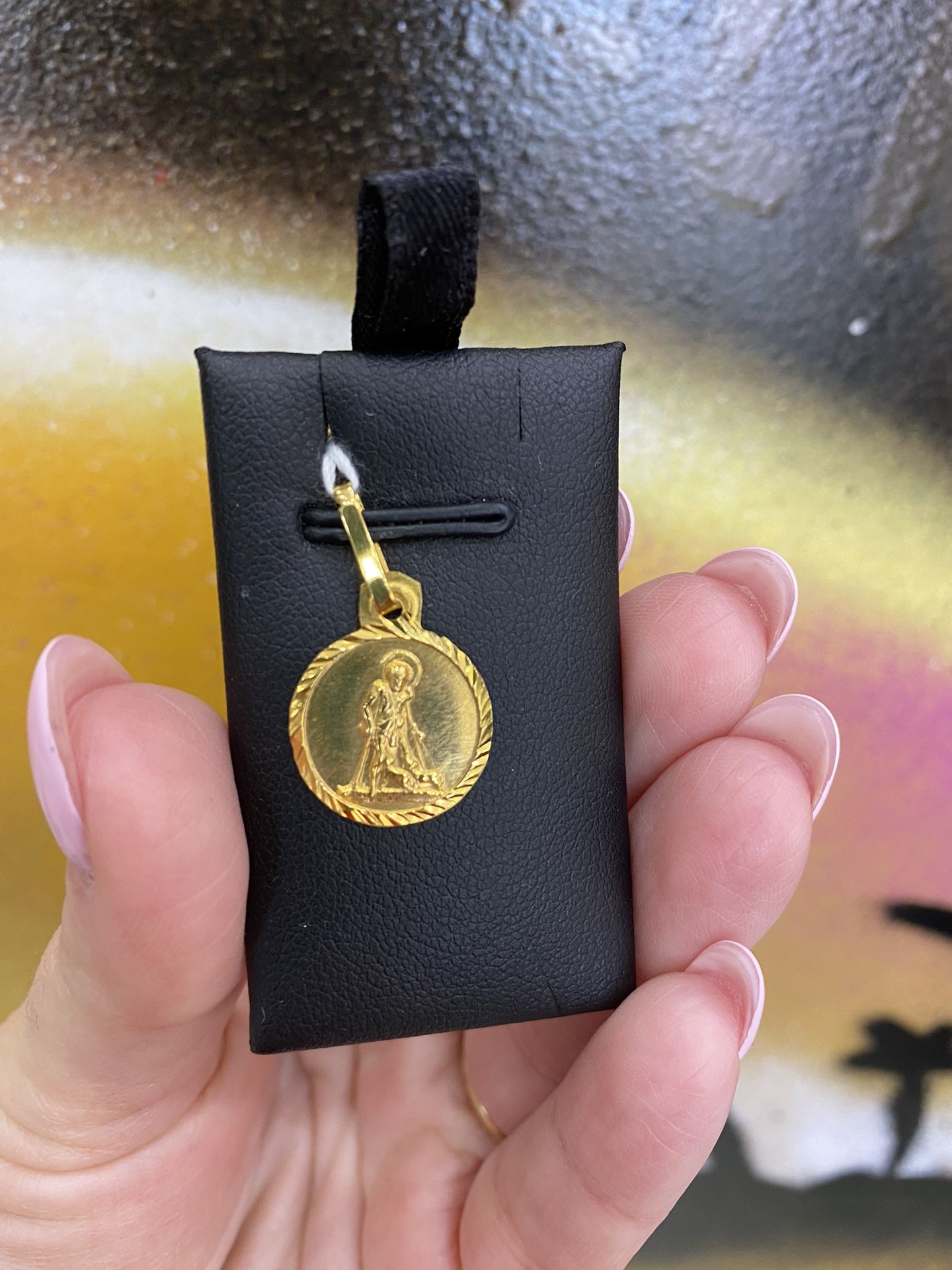 14k SAN LÁZARO CHARM