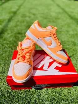 ✅ Nike Dunk Low Peach Coral Women Size 8 ✅