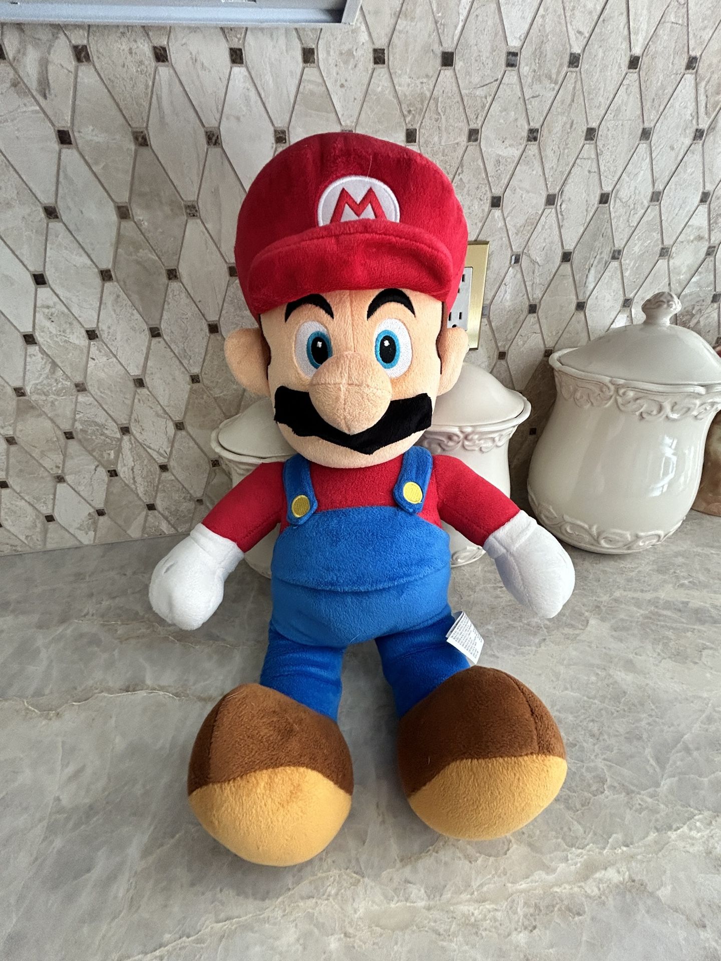 2016 NINTENDO SUPER MARIO BROS 20" LARGE PLUSH TOY