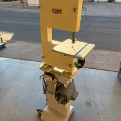 6” cast iron band saw plus 8 blades!