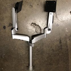 Workrite Dual Arm Swing Mount