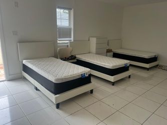 Cama Twin con Colchón Nueva Económica