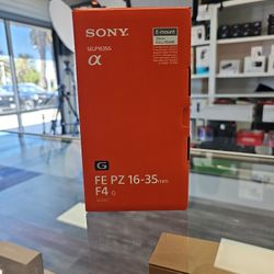Sony FE PZ 16-35mm F4 
