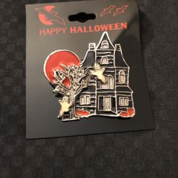 Happy Halloween pin