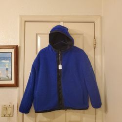 Fabletics Reversible Polar Fleece Jacket Women's Small 