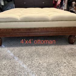 48”x48”x19” ottoman