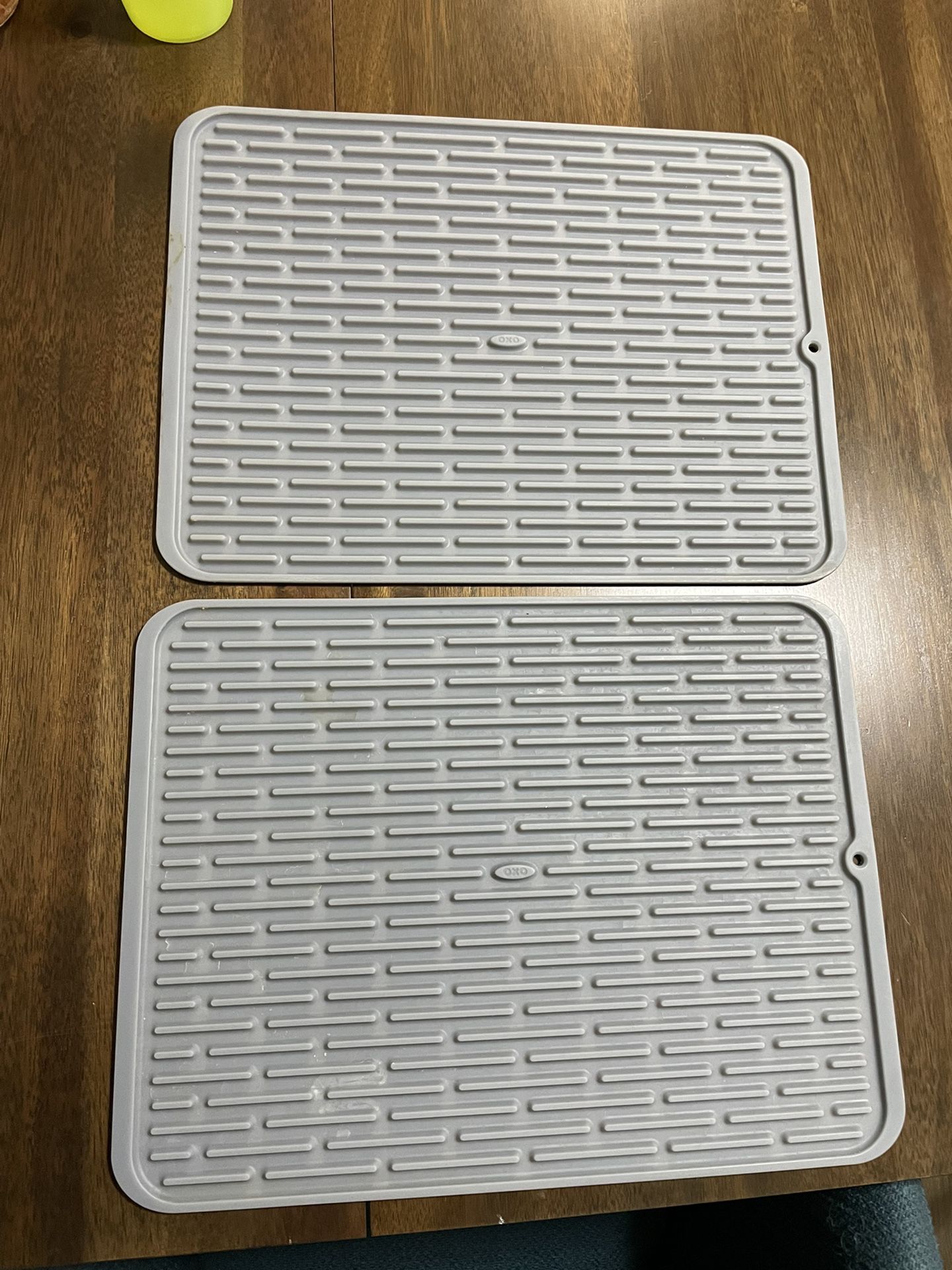 Set Of Two OXO Silicone Dish Drying Mats 