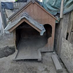 Dog House With Real Roof