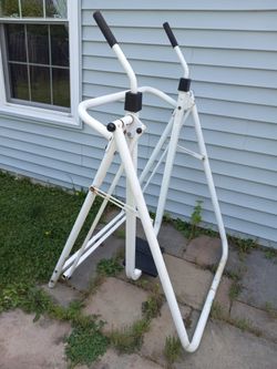 Stretching Your Legs And Arms With Special Exercise Runner