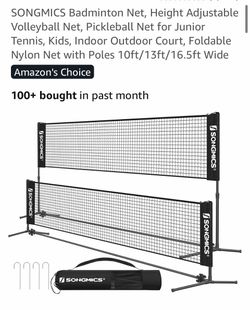 Badminton net