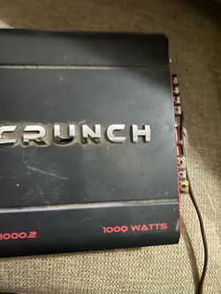 Crunch 1000.2 amp