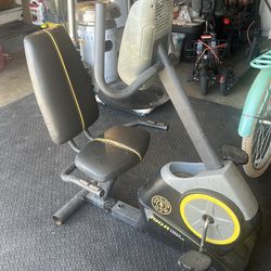 Golds gym excercise  bike