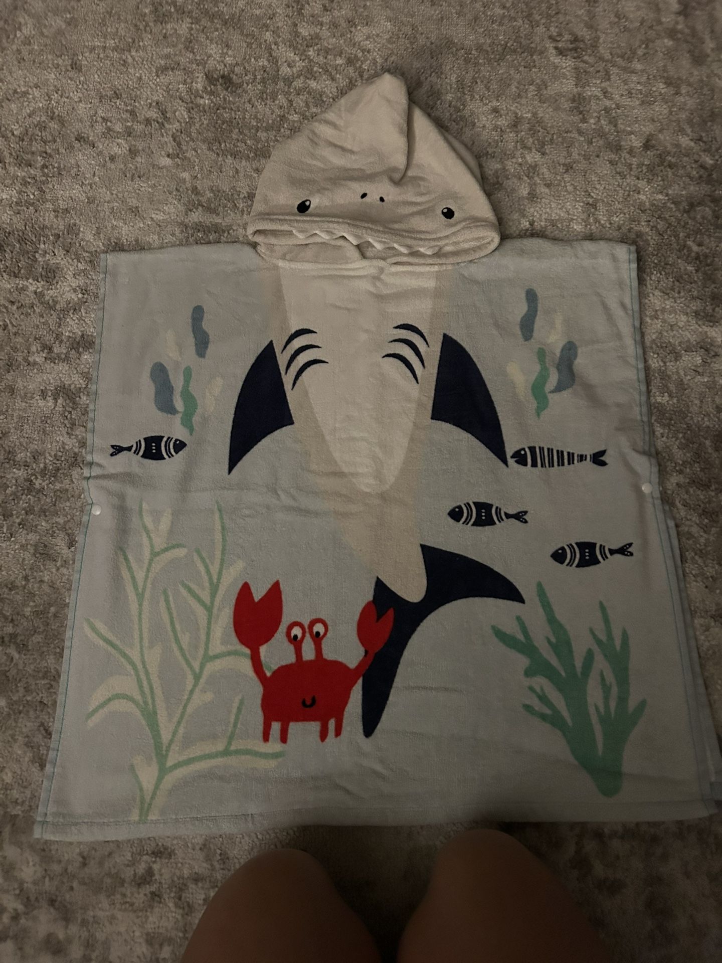 Toddler Hooded Beach Towel Brand New