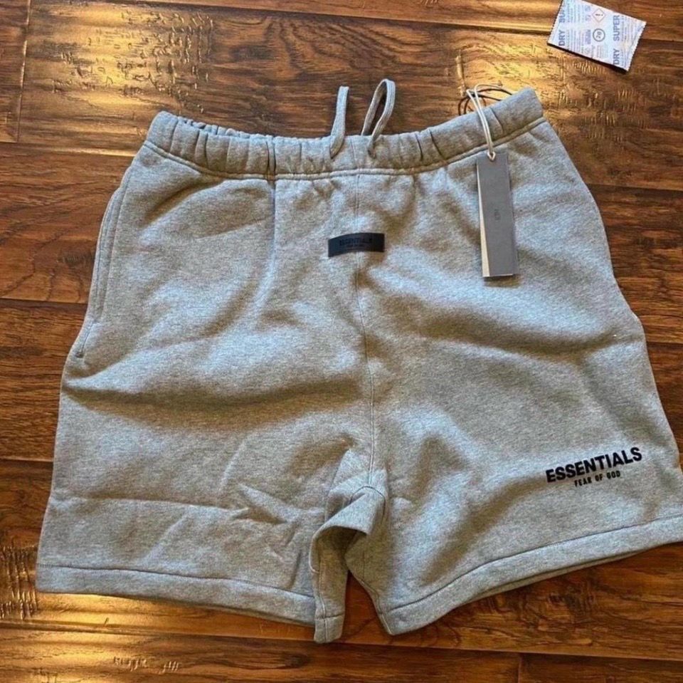 essentials shorts fear of God