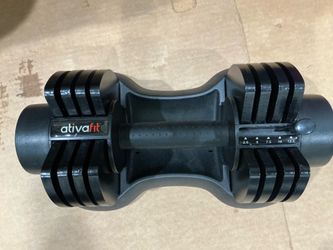 AtivaFit adjustable dumbbell