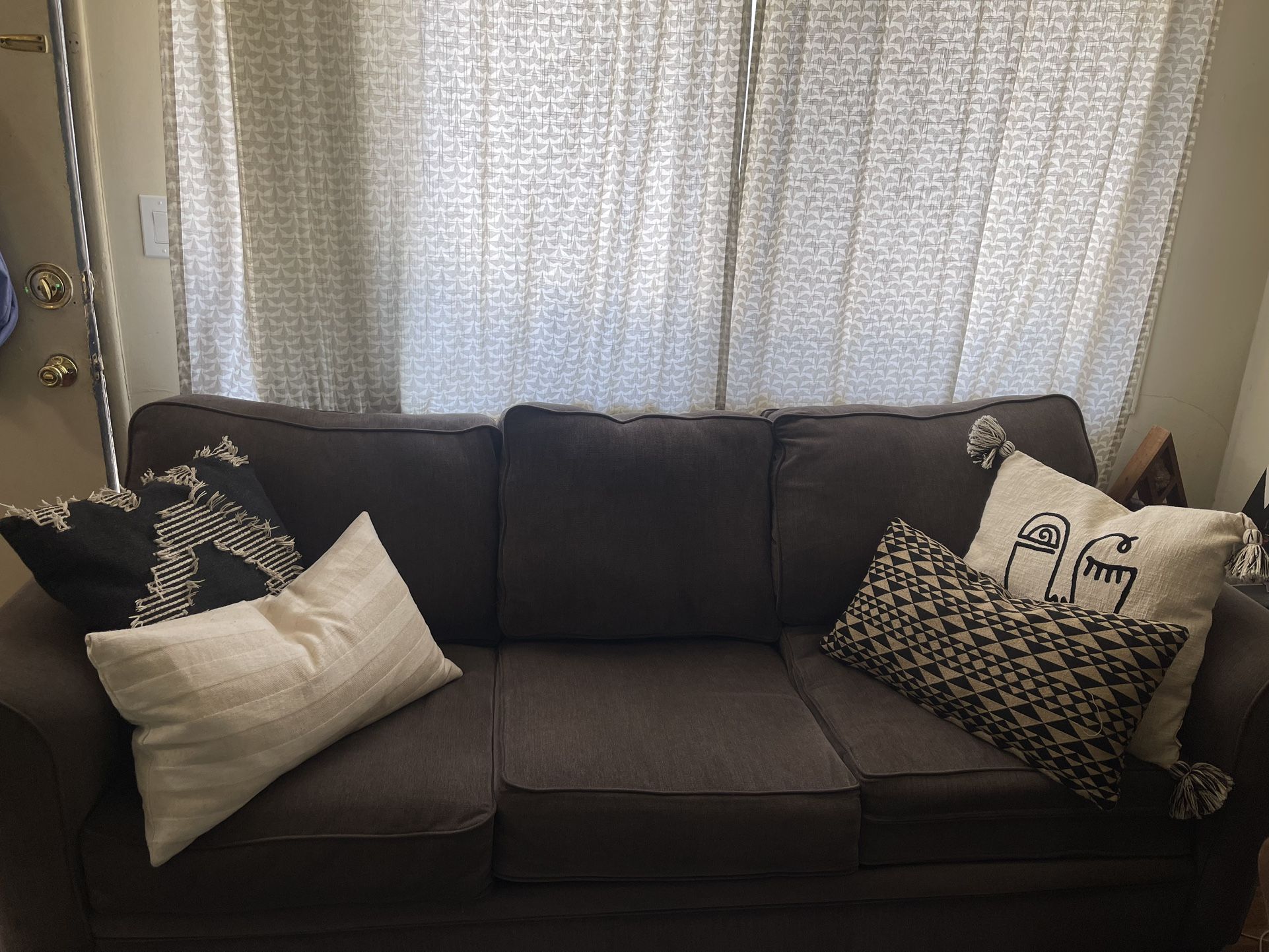 Chic Grey Couch