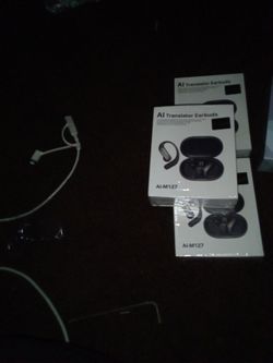 AI Translator Earbuds AI-M127