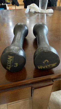 Dumbbells 3 pound set