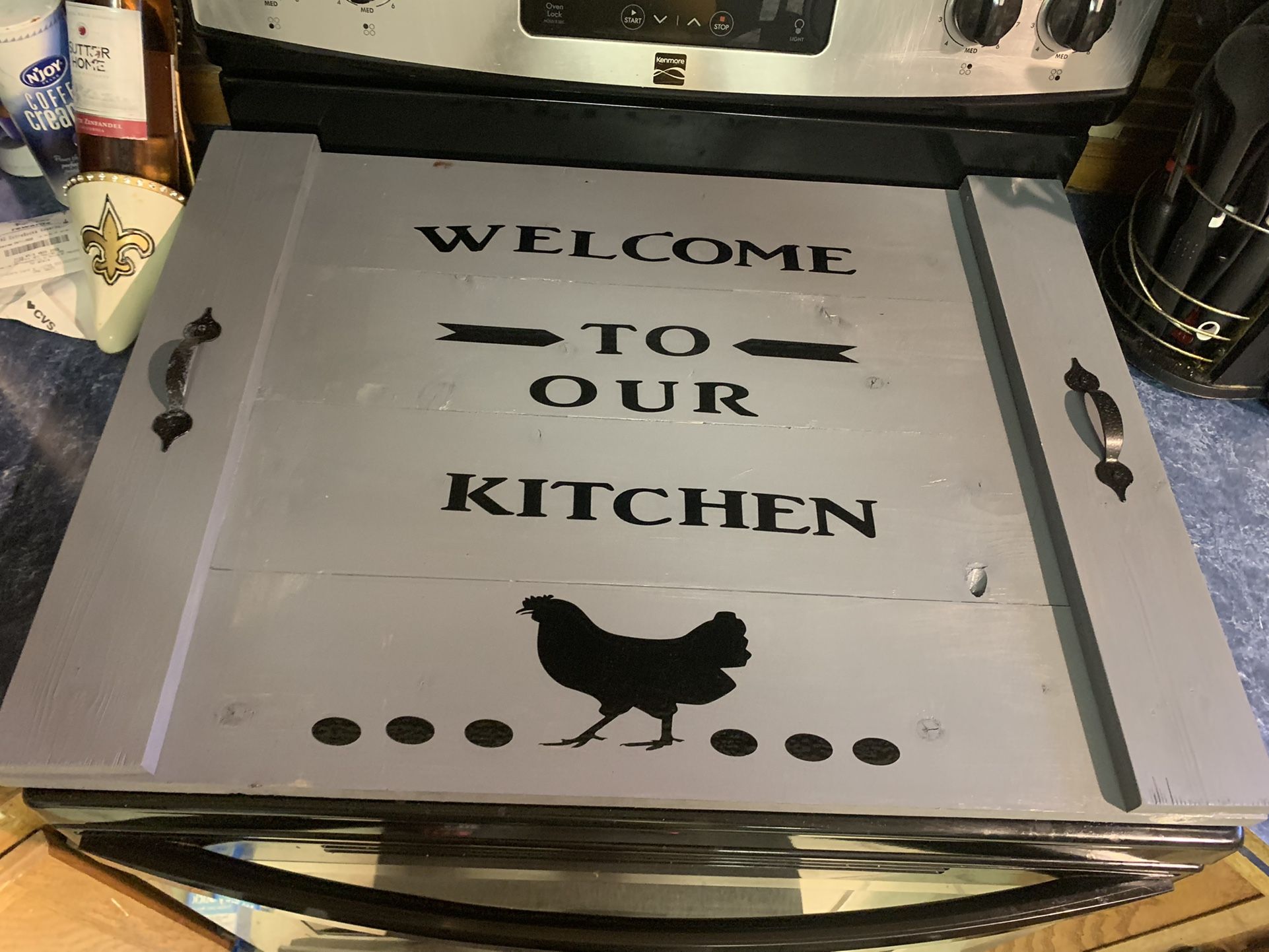 Personalized Stove Top Covers 22x30 7