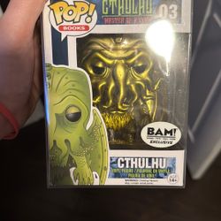 Ctulhu Gold Rare Funko Pop (BAM! Exclusive)