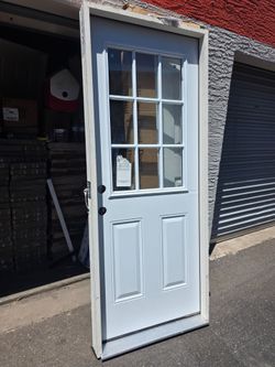 Exterior door
