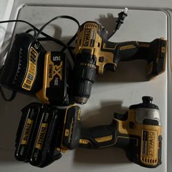 Dewalt Impact Driver And Drill