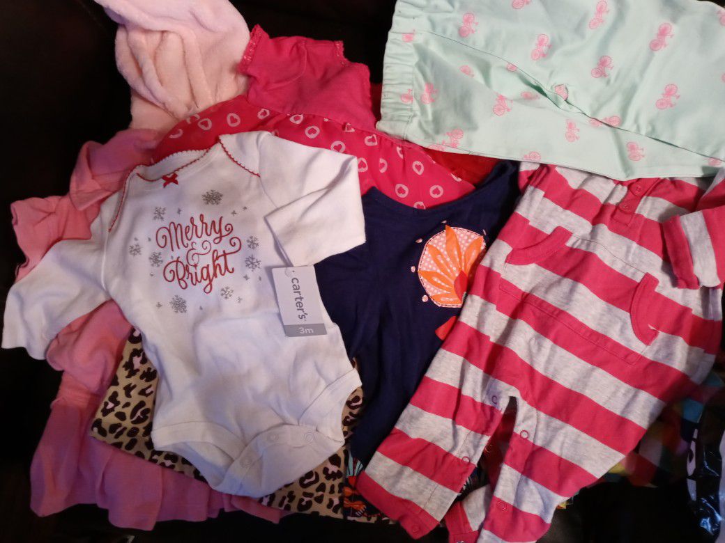 0 - 12 Month Girl Clothes