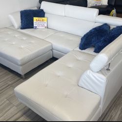 COMFY NEW IBIZA SECTIONAL SOFA AND OTTOMAN SET ON SALE ONLY $899. IN STOCK SAME DAY DELIVERY 🚚 EASY FINANCING 