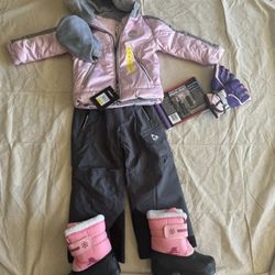 New Snow Pants, Jackets, Gloves And Boots 