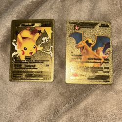 Gold Pokémon Cards MAKE ME A OFFER