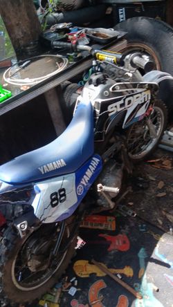 Wana trade Yamaha 90 dirtbike for bigger atv (dirtbike)