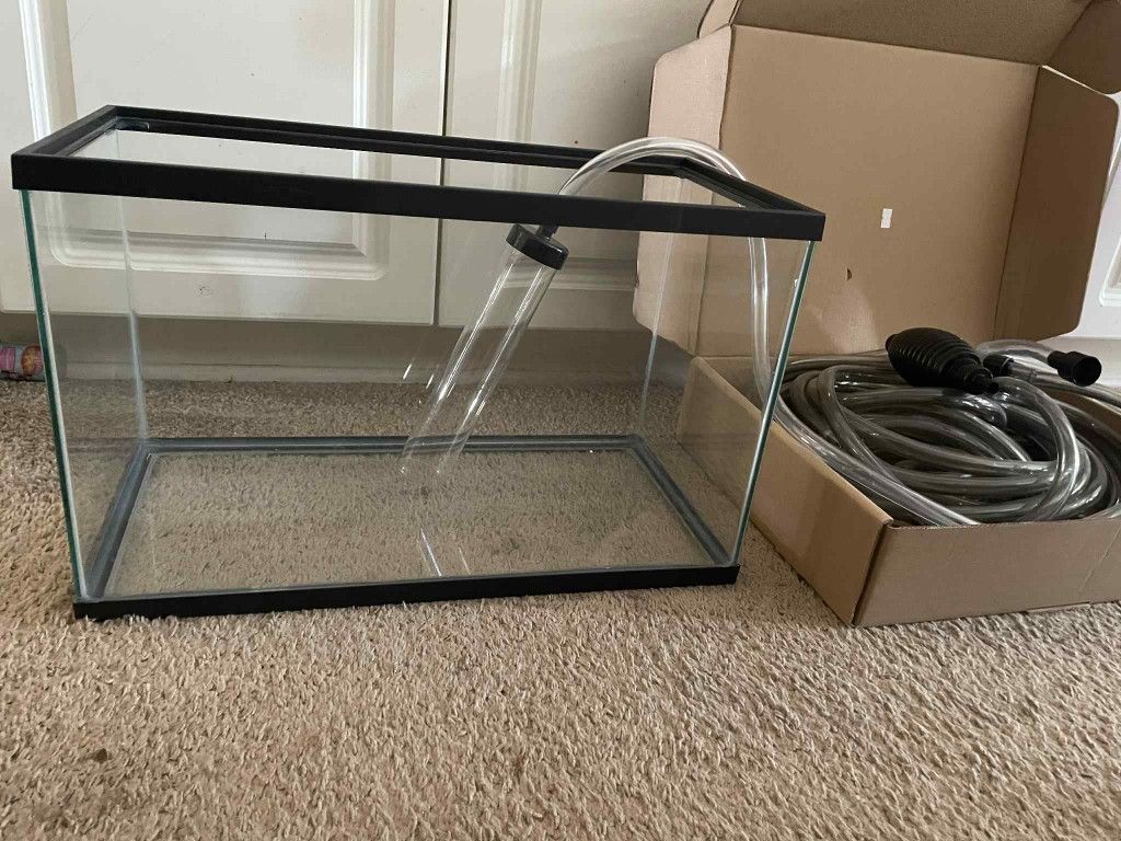 10 Gallon Fish Tank With Gravel Cleaner