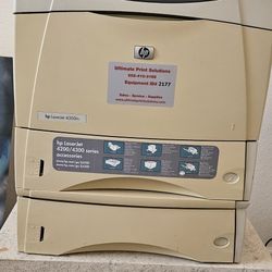 Used  4300 HP LaserJet  Printer -Toner
