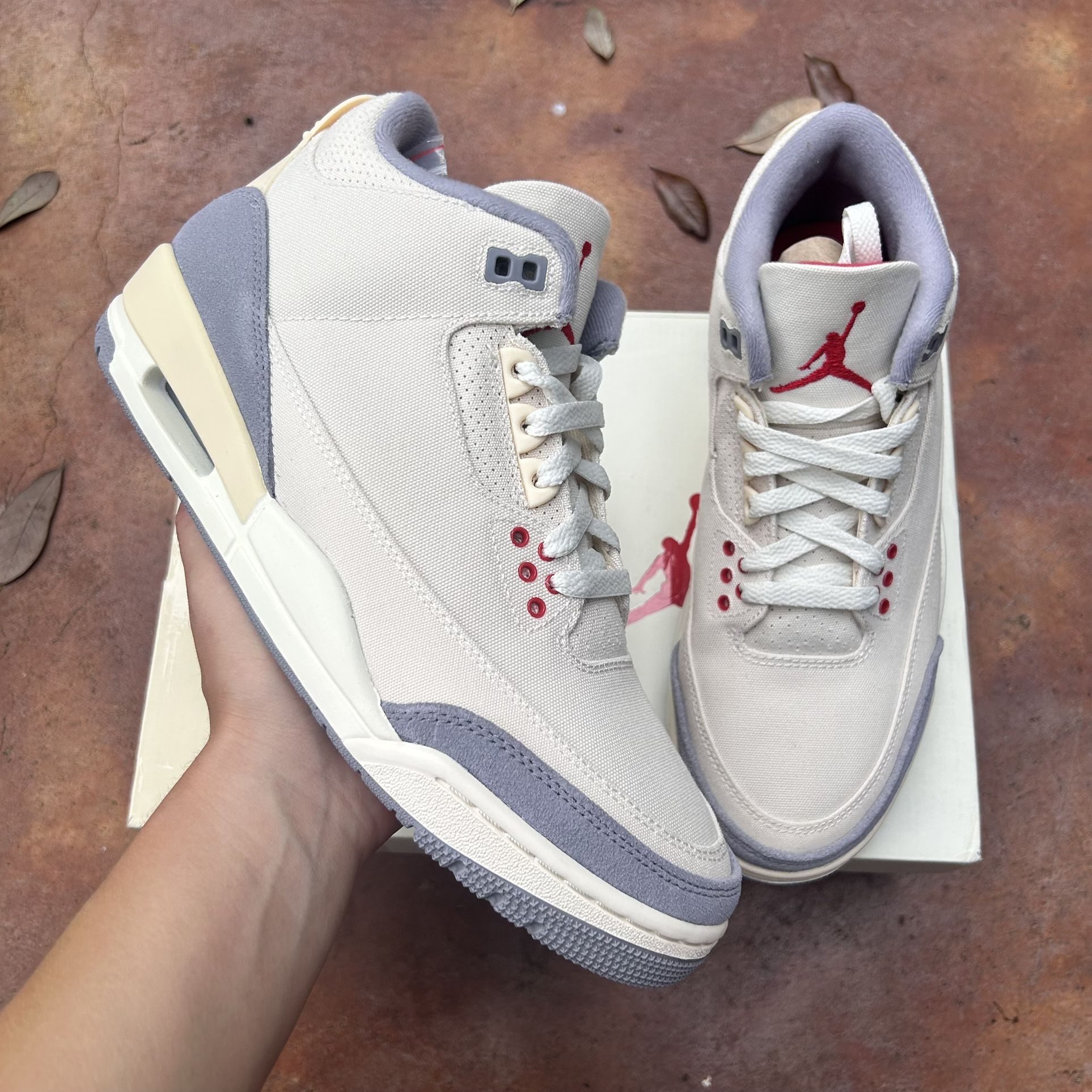 Size 8 Men’s - Nike Air Jordan 3 Muslin Brand New OG Box (Deadstock)