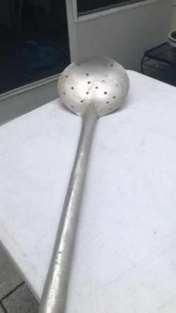 Aluminum skimmer spoon